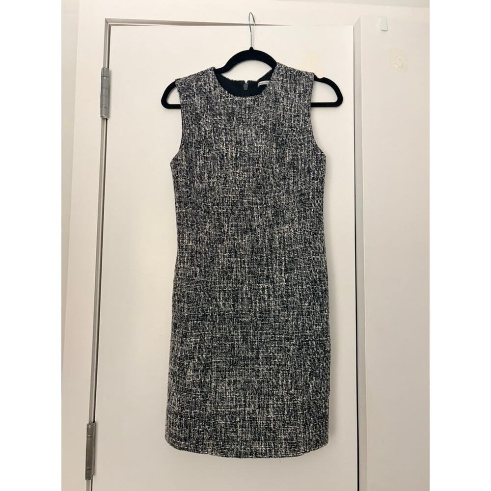 NWOT Abercrombie Tweed High-Neck Mini Dress - Picture 3 of 4